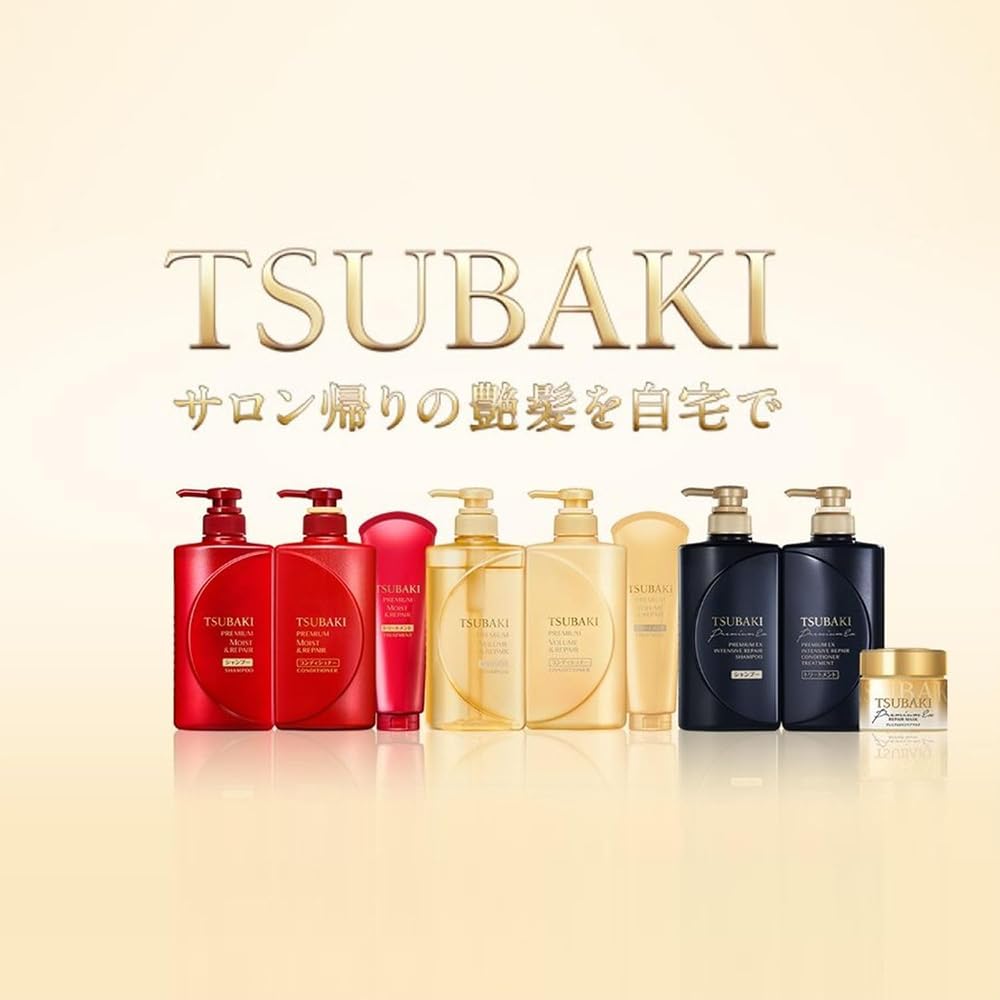 Bulk Purchase: Fine Today TSUBAKI Premium Treatment Water, 210ml Spray Bottle + 2 200ml Refills