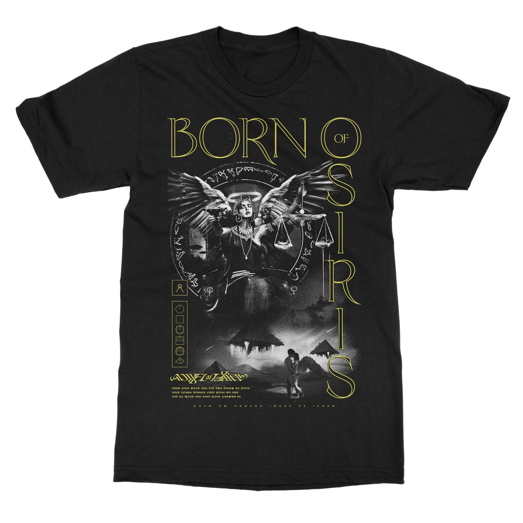 New BORN OF OSIRIS Band Graphic Cotton Tshirt Unisex Summer Short Sleeve Fashion Brand Tee Luxury Casual Vintage Retro Top