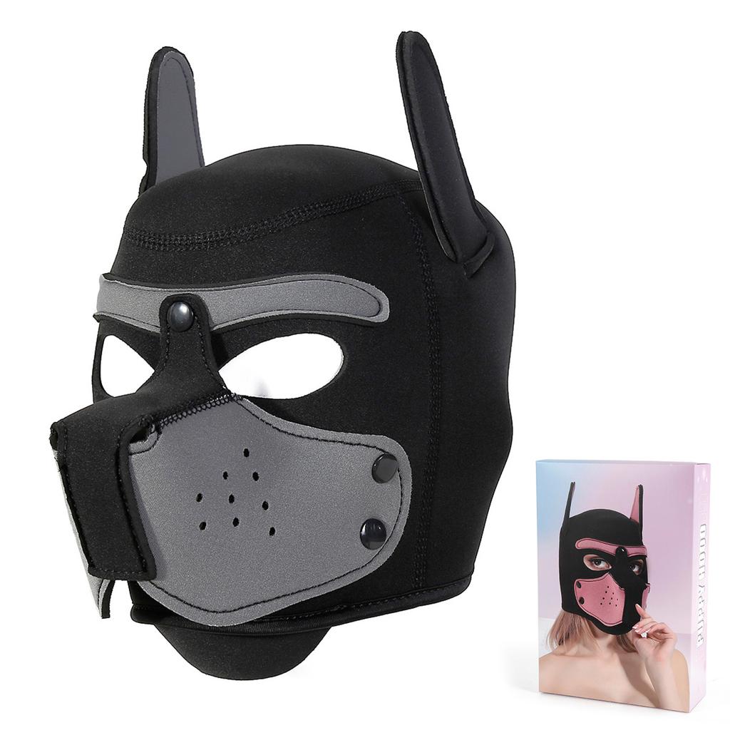 Husky Dog Headgear Nightclub Stage Performance Dress Up Cosplay Face Mask FAI