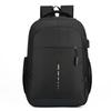 Men's Waterproof Laptop Backpack With USB Charging Port Large Capacity Travel School Bag Casual Rucksack