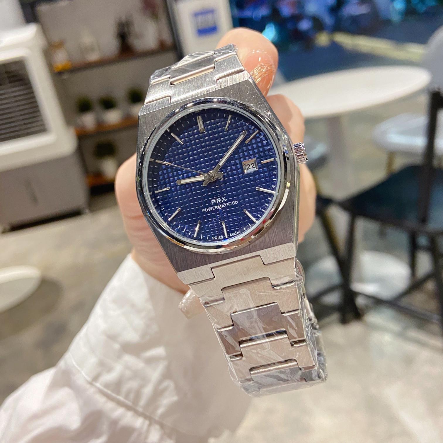 

Мужские кварцевые часы Tianjia со стальным ремешком и календарем - простой и модный дизайн