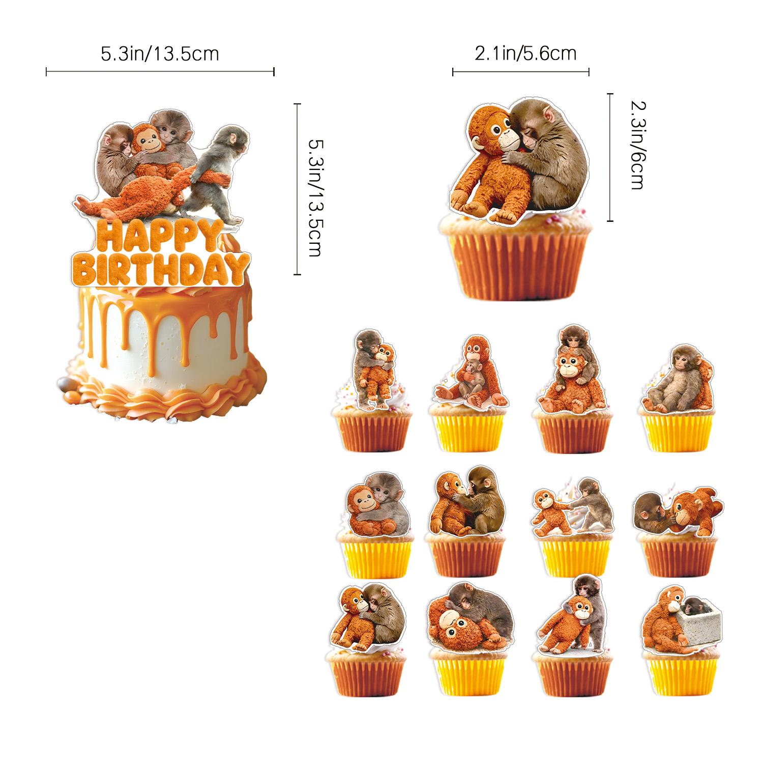 Witch Hunters Birthday Theme Party Decoration Banner Pull Flag Cake Flag - Set