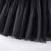 Women's Elegant Mesh A-Line Midi Skirt