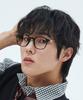 Alloaiweeo [Silverbite] Sbg7606 1818G Hd Acetate Ultra-Lightweight High-Density Acetate Tortoise Square Eyeglass Frame Blue Light Lens Selection