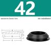 High-Temp Resistant Silicone Rubber Stopper with Card Slot Sealing Cap