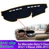 Dashboard Cover Pad Instrument Panel Mat Carpets for Mercedes Benz S-Class W221 S-Klasse S300 S320 S400 S500 S600 2006-2013