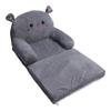 2 In 1 Cartoon Children Folding Sofa Cloth and Sponge Ventilate Cartoon Children Flip Open Sofa for Baby Kids Children