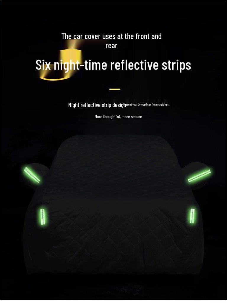 Husa auto Geely Xingrui - Protecție solară și ploaie, Izolație termică, Anti-grindină, Material gros tip plapumă din bumbac