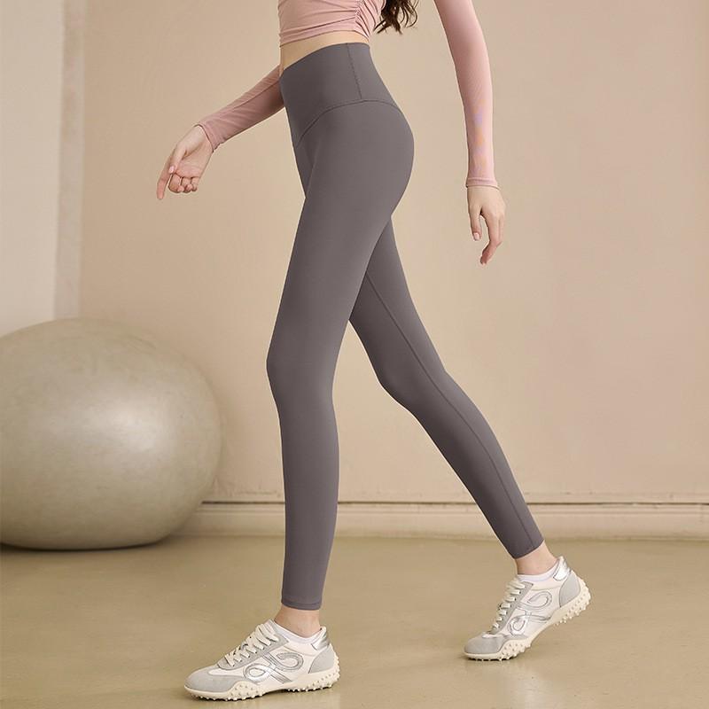 High Waist Tummy Control Yoga Leggings Women Butt Lifting Running Gym Workout Long Sports Pants