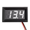 0.56 Inch Waterproof DC 4.5-30V Digital Voltmeter Voltage Panel Meter Red/Blue/Green/White For  Electromobile Motorcycle Car
