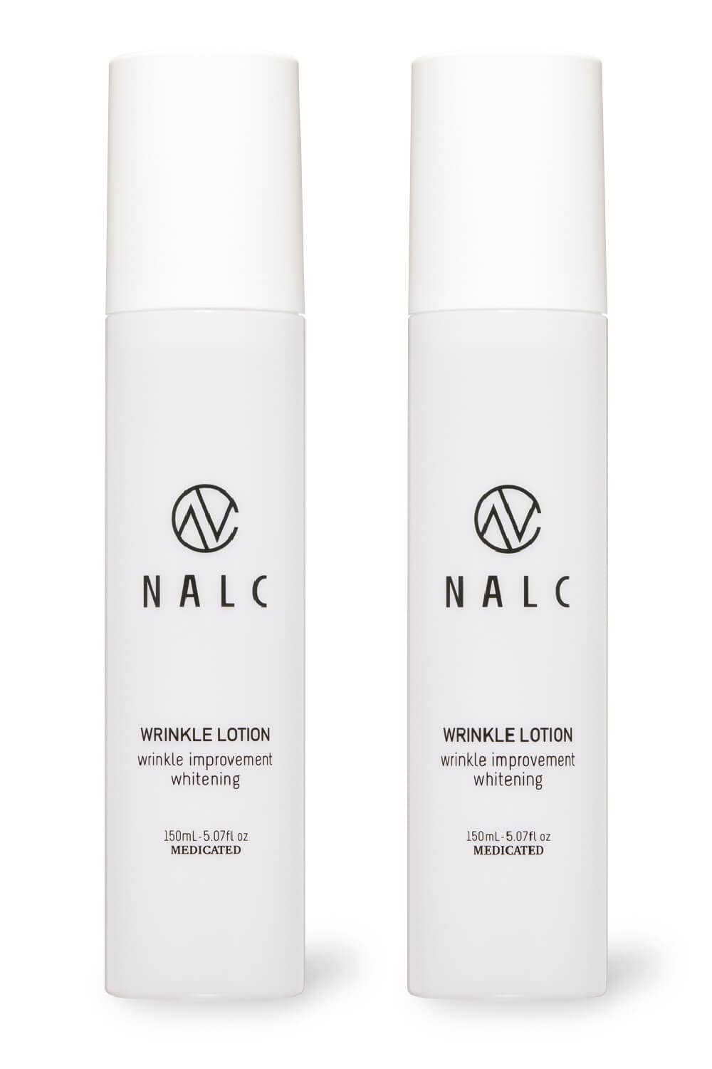 NALC Gift Set: Lotion, Emulsion, Serum, Niacinamide, Wrinkle Improvement, Whitening, White Wrinkle Series, Quasi-drug (150mL x 2)