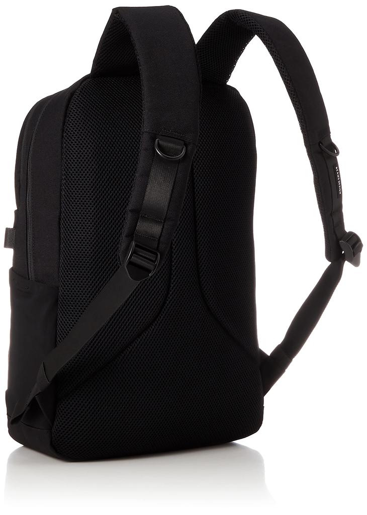 Backpack Unisex Large Capacity Backpack Cushion Casual Simple Visibility Nylon Standard Commuting To School Red One Size [Beams Design] (M) [ROUTINE]