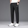 Jeep Men's Summer Ice Silk Elastic Jogger Pants