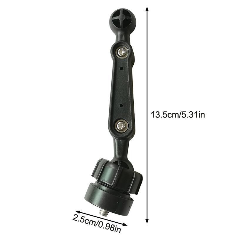 Adjustable Z Extension Rod With Double 17Mm Ball Joints For Tablet Vehicle Flexible Device Mounting Positions