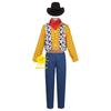BEAST KINGDOM Anime Bo Peep Woody Cosplay Costume  Cosplay Cowboys Woody Suits Vest Hat Cape Halloween Party Cos Ad#1#W