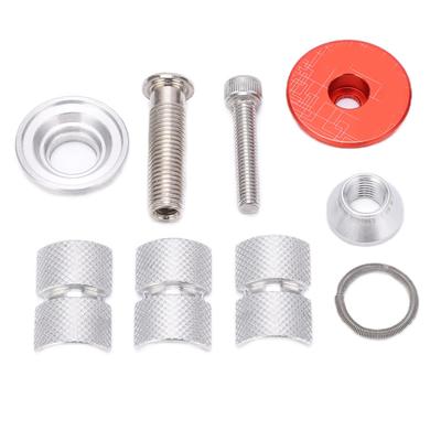 Bike Front Fork Expansion Core Top Cover Carbon Fiber Front Fork Extended Expansion Hanging Core for Bicycle