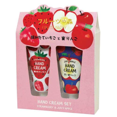 Fruit Forest Fruit Party Hand Cream Set (Strawberry & Apple) 23010001