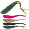10Pcs 7.5CM Soft Bait Double Split Tails Realistic Flexible Long Colorful Freshwater Seawater Universal Artificial Fishing Lure Swimbait