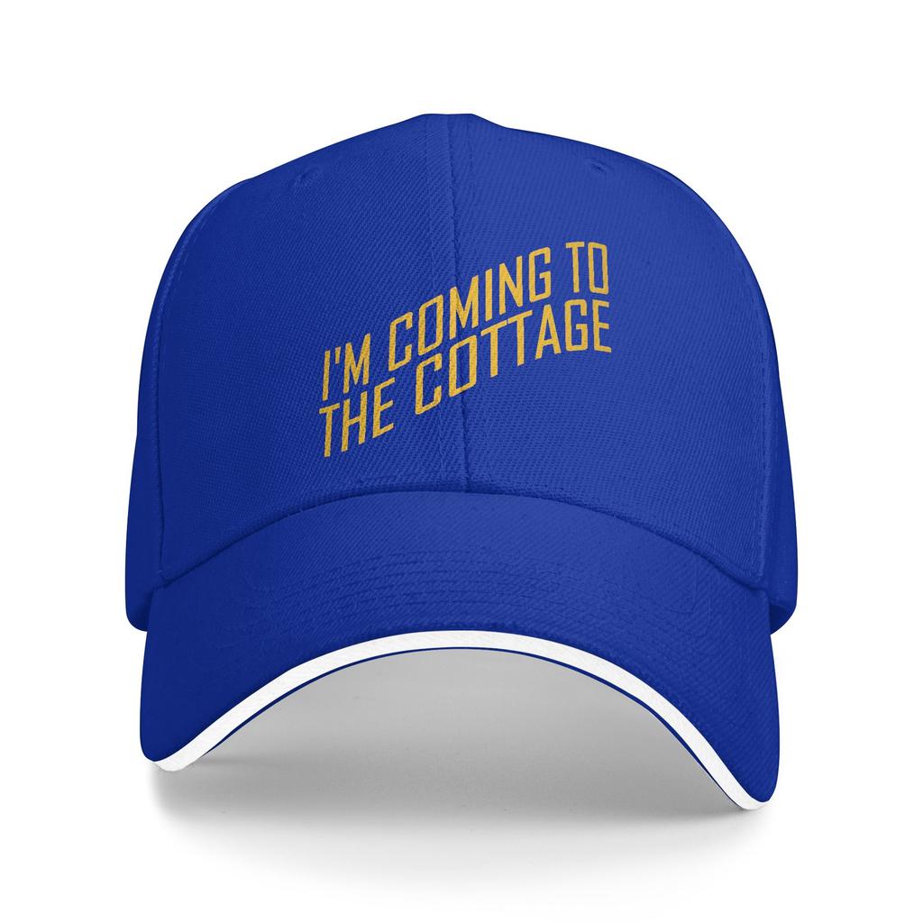 I'm Coming To The Cottage Casual Baseball Cap Outdoor Sports Trucker Hat Summer Sun Unisex Men Streetwear Baseball Caps