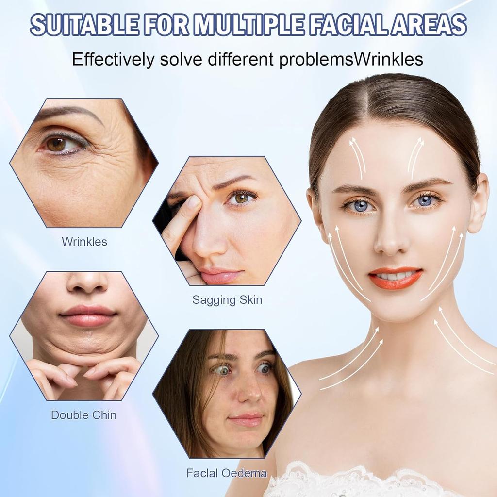 Face Lift Tape Invisible, 152PCS Face Tape Lifting Invisible, Neck Tape Lifting Invisible, Secret Makeup Tape for Double Chin, Instant Face Lift,