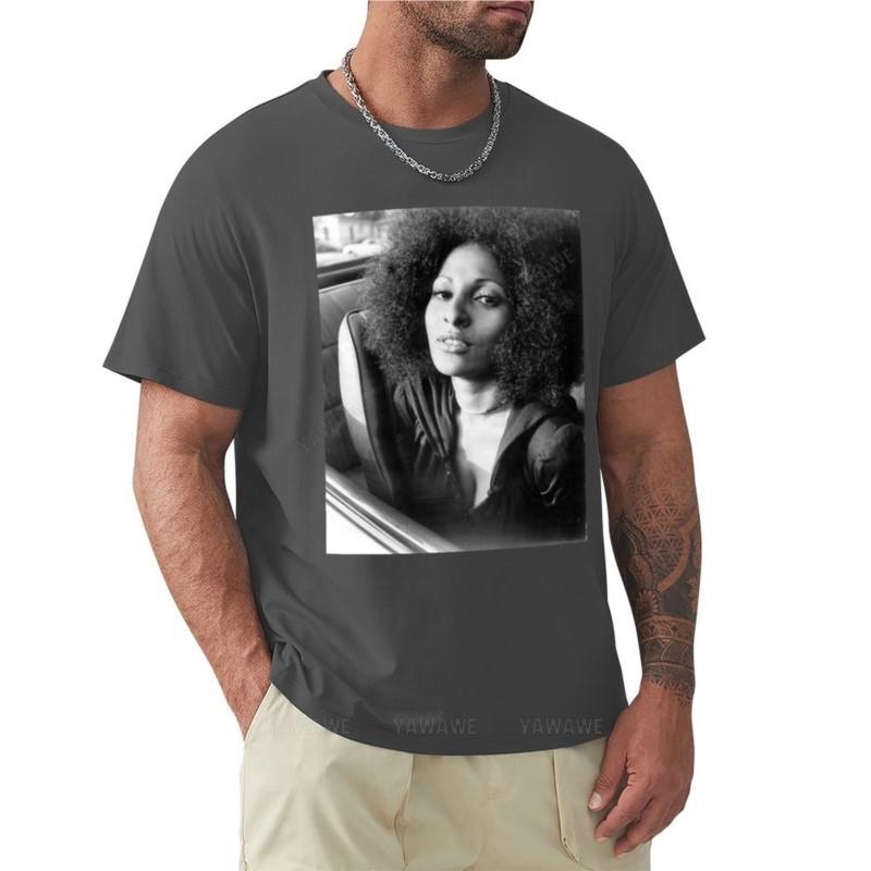 

PAM GRIER TShirt black t shirts sweat shirt boys animal print shirt black tshirts for men teenagers brand tshirt men top 4XL