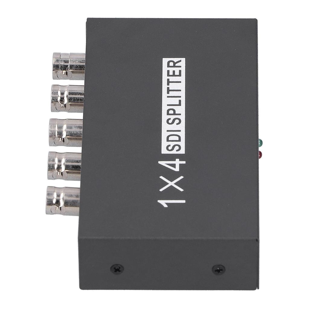 F214 SDI Splitter 1x4 1 In 4 Out Supports SDHD3GSDI Repeater Extender(Prise )