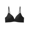 French seamless underwear women's small breasts gather without steel rings, fashionable and simple women's upper support anti-sagging collection