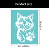 Silk Screen Printing Template Polyester Silkscreen Print Stencil for Printing on Clay Fabric Wood and Jewelry Making
