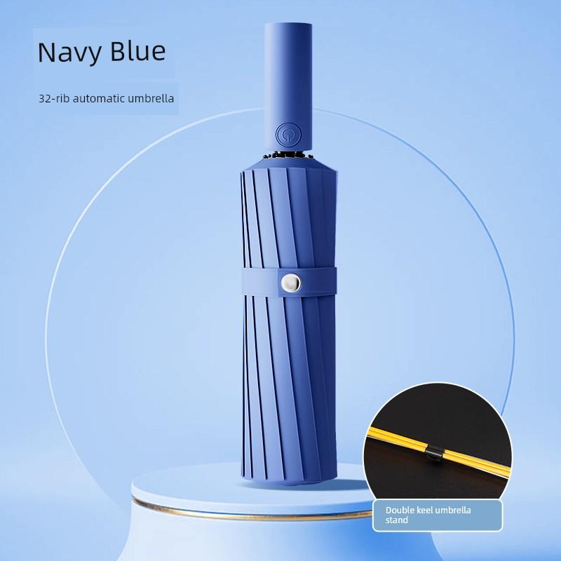32 Bones Automatic Umbrella Boys Folding Sun Umbrella Large Sun Umbrella Female Sun Protection UV Protection Rain Or Shine Dual-Use Umbrella
