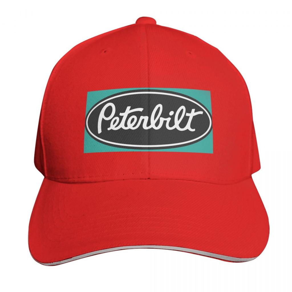Peterbilt Lastbilsracing Logotyp Keps Mode Casual Basebollkepsar Justerbar Hatt Hip Hop Sommar Unisex Basebollkepsar