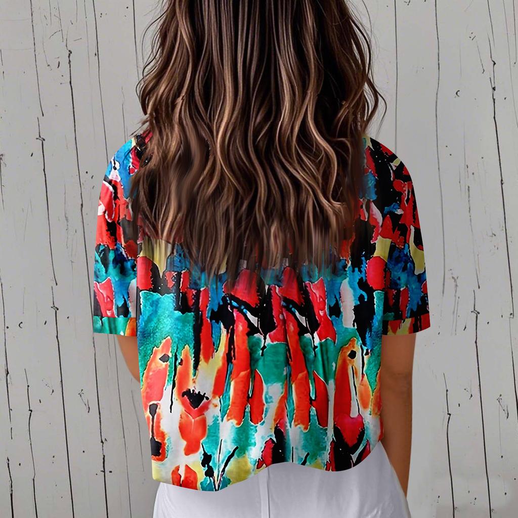 Womens Button Down Shirts Linen Button Down Shirts Half Sleeve Shirts For Women Half Sleeve Tops For Women
