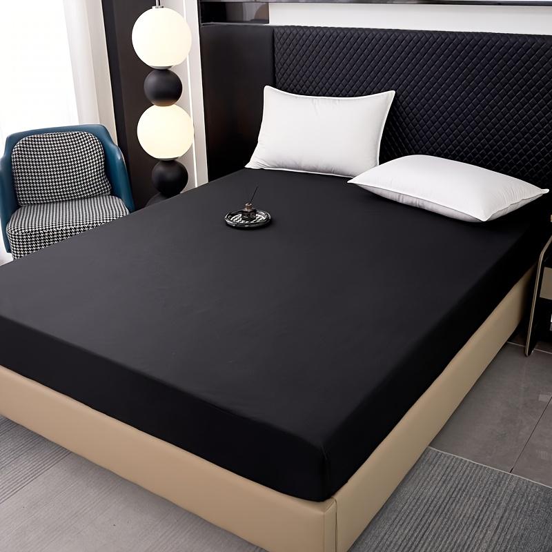 1pc Soft Waterproof Mattress Protector - Breathable All-Season Bed Cover, 360° Deep Pocket Non-Slip Fit, Machine Washable & Easy