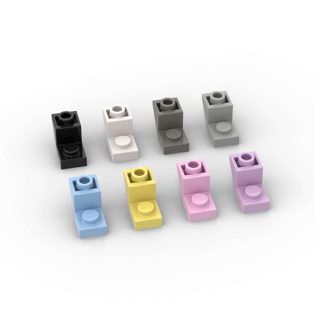 

MOC 10PCS 2310 Inverted 45 2x1 Construction Blocks Package Slope Featuring 2/3 Cutout Bricks Particle Instructive Toy Children Birth Date Present -A5533