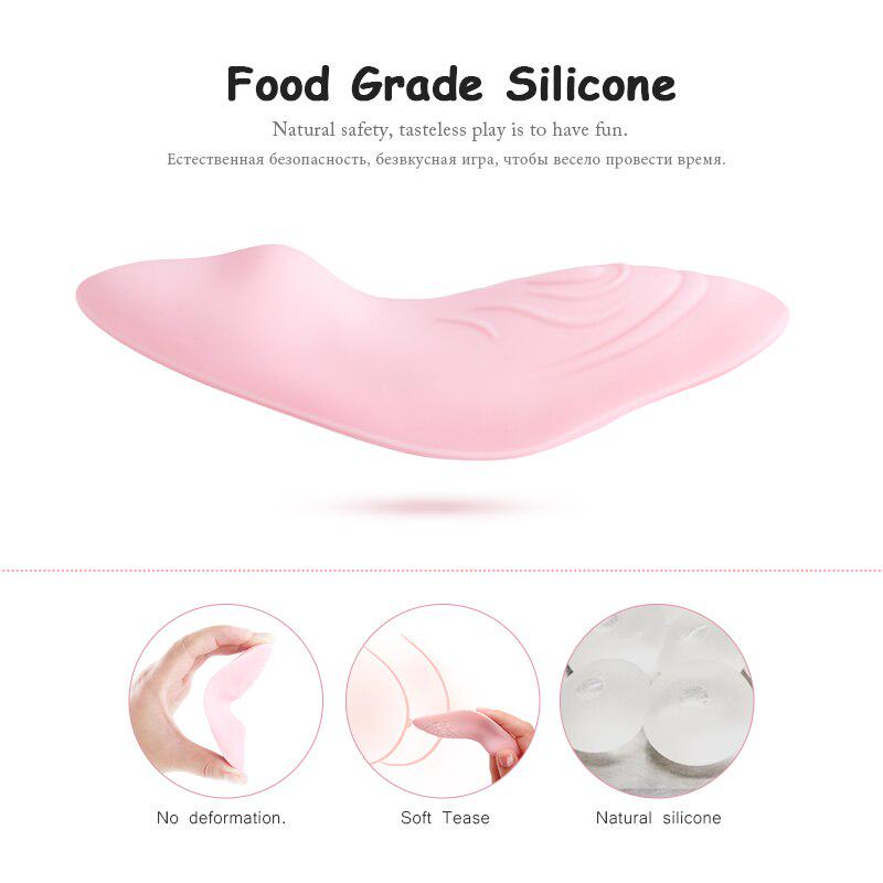 Vibrating Panties Wearable Clit Stimulator G-Spot Vibrator Wireless Remote Control Sex Toy for Women