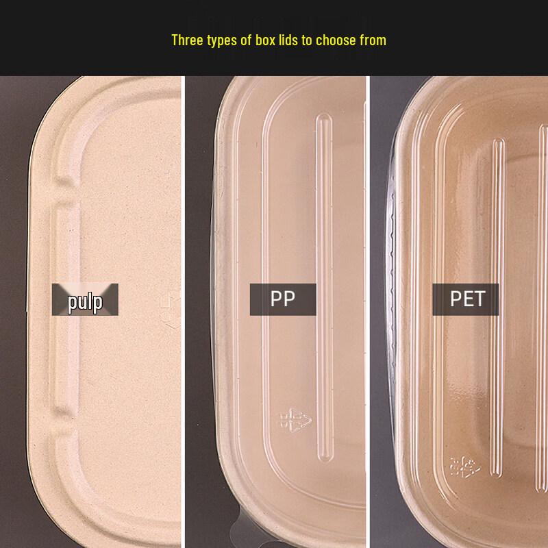 ZISIZ Disposable Paper Lunch Box