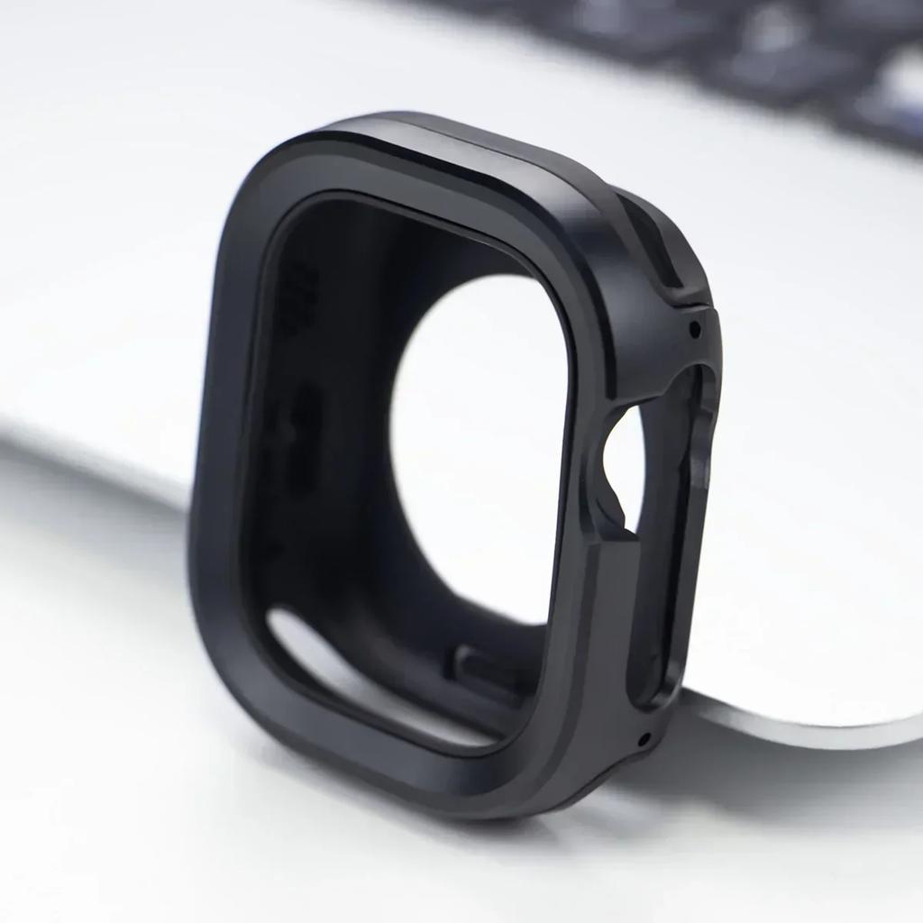 Metal Cover for Apple Watch Ultra Case 49mm 45mm 41mm 44mm 40mm Bumper Frame Shell Protector for iWatch Series SE 8 Ultra 7 6 5
