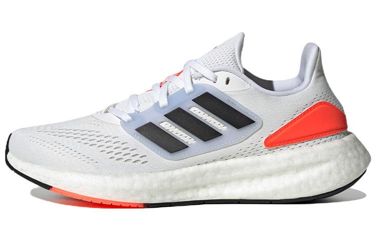 Adidas Wmns PureBoost 22  Crystal White Orange  Women s HQ8582 36