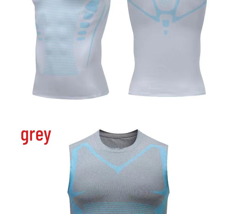 Herren ärmelloses Quick-Dry Fitness Tanktop – Atmungsaktives, eng anliegendes, schweißabsorbierendes Unterhemd für Laufen & Training.