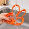 Novice Friendly Egg Mold Silicone Fried Mold, Bunny Shape, Non-Stick High Temperature Double Yolk Resistant Ring, for Eggs Pancakes Waffles Chocolate