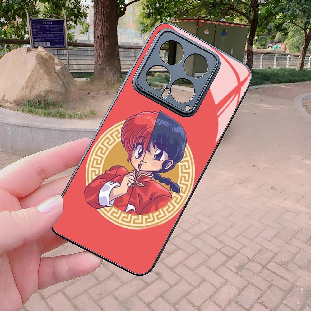 Anime Ranma Phone Case for Xiaomi Redmi Note 14 13 12 14c 13c 13x A5 A3 A2 Pro Plus Glass Cover