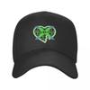 HBK IYH '97 DX Black/Green Heart Collage Baseball Cap Hat Baseball Cap Hat Luxury Brand Dad Hat Hats Man Women's