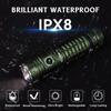 Wurkkos TS22 Powerful 4500 USB C IP68 Constant Pressure for Dog and Emergency Hiking Flashlight, Ultra-Bright LED, Lumens, Rechargeable, Waterproof,