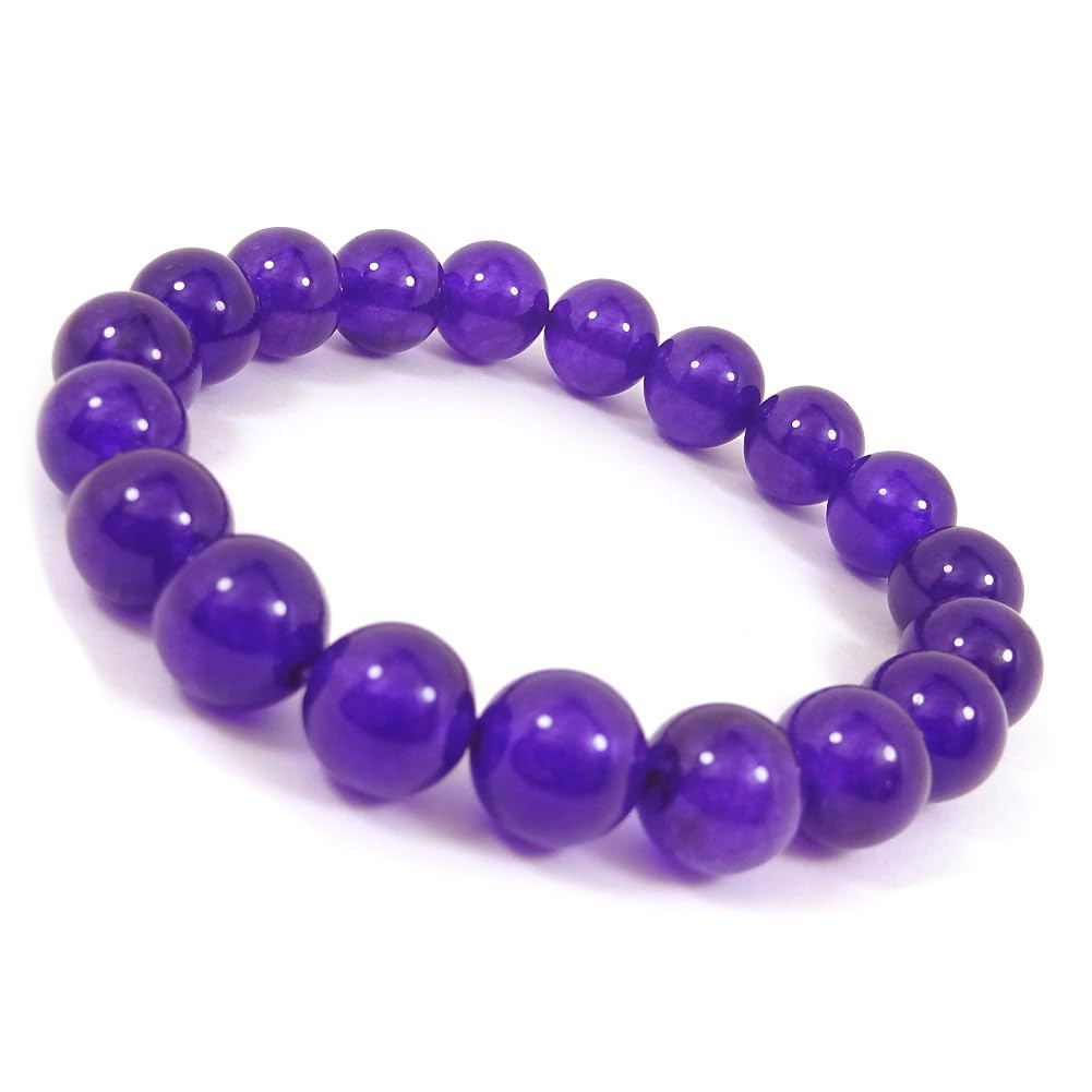 

and My Jewelry Amethyst Bangle Unisex [You Box] Bracelet, Approx. 10mm, Style, [February Birthstone] фіолетовий