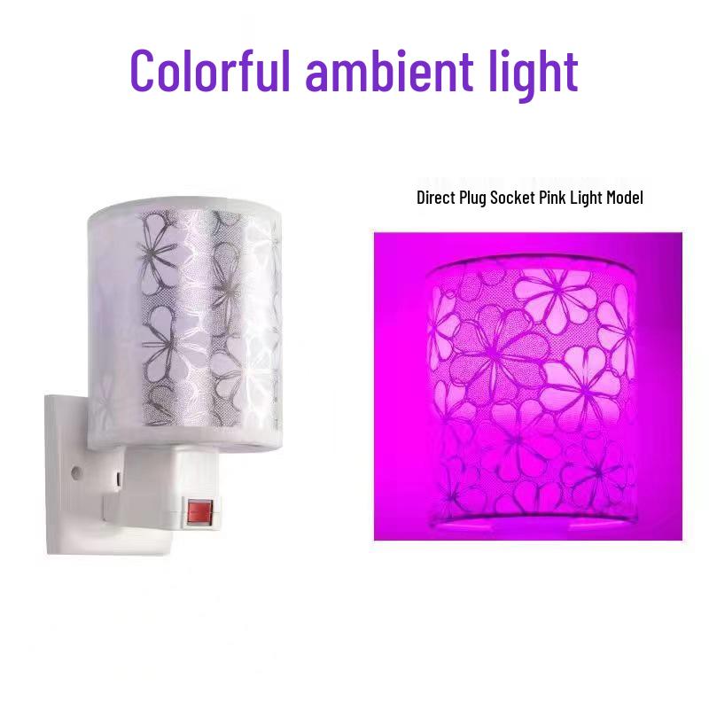 

LED Purple and Pink Romantic Bedside Table Lamp for Hotel Bedroom Default