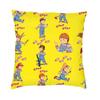 Good Guys Carpenter Cushion Cover Sofa Living Room Cartoon Child's Play Chucky Doll Square Pillow Cover 45x45cm