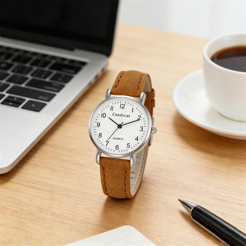 Fashion Watch For Women PU Belt Watches Ladies Luxury Analog Quartz Luminous Wristwatch Clock