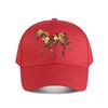Colorful Floral Horse Wall Art Home Decor Baseball Cap Fashion Unisex Sunhat Womens Outdoor Sports