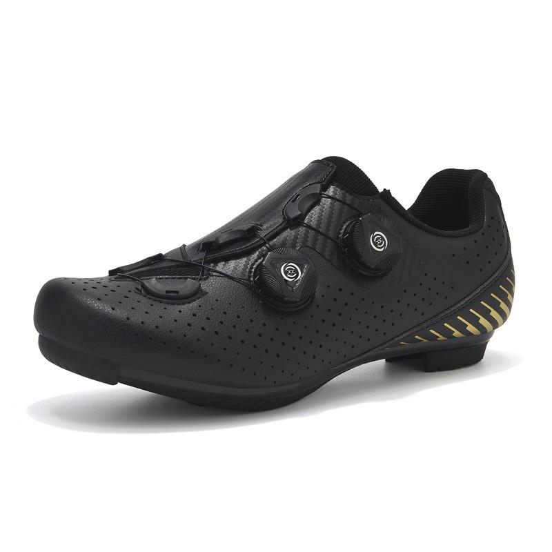 Mens Cycling Shoes Non-Cleat Mountain Bike Road All Season Breathable Stiff Sole