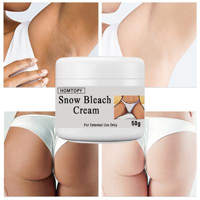 Snow Bleach Cream Body Whitening Cream Intimate Area Pink Essence Underarm Knee Butt Dullness Brighten Improve Lip Moisturizer Facial Body Care