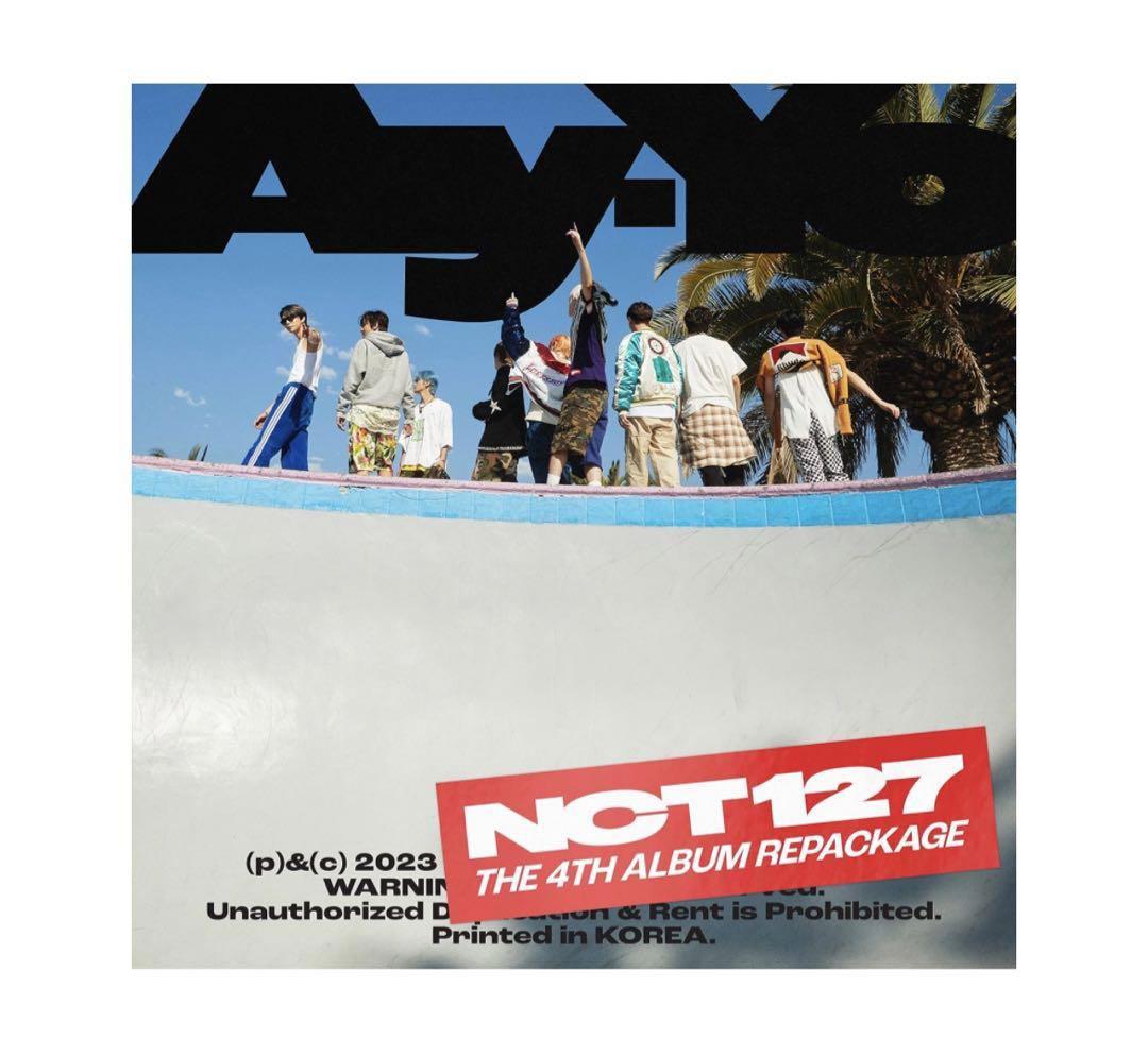

[USED] NCT 127-Ay-YO A Ver. Korean version 4thALBUMPACKAGE